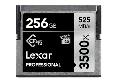 Cho thuê thẻ nhớ Lexar 256GB Pro 3500x CFast 2.0