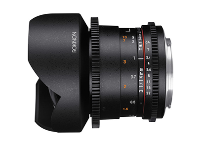 Cho thuê lens samyang Rokinon 14mm T3.1 Cine (EF Mount)